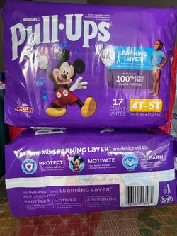 Huggies pull-ups - size 4T/5T