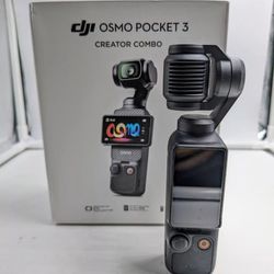 DJI - Osmo Pocket 3 Creator Combo 3-Axis Stabilized 4K Handheld Camera
