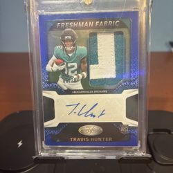 2025 Panini Certified - Freshman Fabric Mirror Signatures Travis Hunter /20 RPA