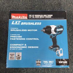 Makita 18v XLT 1/2” Brushless Impact Wrench (Tool Only) 💵  💳  💵  Cash and Card Accepted 
