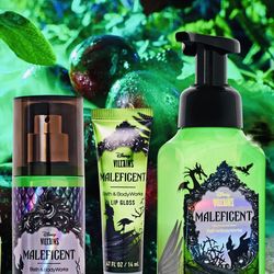 Exclusive Limited Edition! Disney’s Villains BATH & BODY WORKS✨💚🏰🪄🐉MALEFICENT 🐉🪄🏰💚✨3-pc Bold Mini set