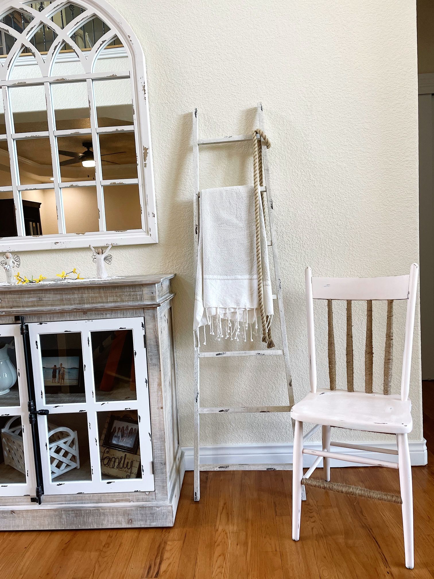 Rustic Rose Chair