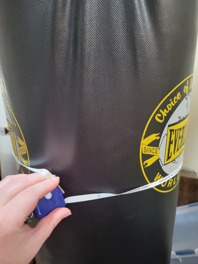 Everlast 100lb Sand Punching Bag With Steel Frame In Good Condition