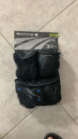Ozone 500, Youth 3 Piece Protective Gear For Soccer, Skateboarding