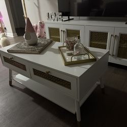 Entertainment Center & Coffee Table Set