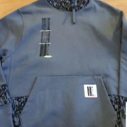 NIKE SPORTWEAR CLUB MEN'S PULLOVER THICK HOODIE SWEATER SIZE MEDIUM CHARCOAL DARK GREY STANDARD FIT BRAND NEW WITH TAGS CHECK OUT MY OFFERS. 