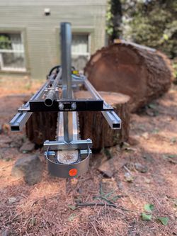 Chainsaw milled rustic lumber