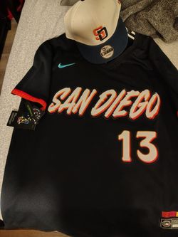 padres jersey and hat