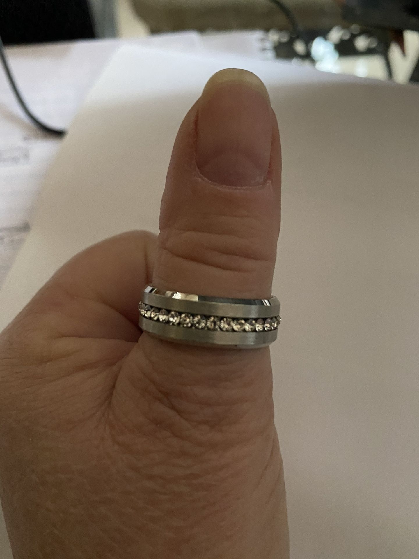 Men's wedding band/Ring Size 11 New