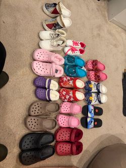 Mixed Lot of Crocs and Shoes – 10+ Pairs