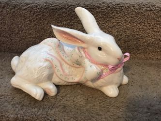 Ceramic Easter bunny
