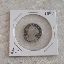 1894 Liberty V Nickel