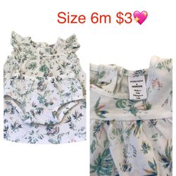 Dress Great Condition For Girls Size 6 Months 💖💖firm Price F