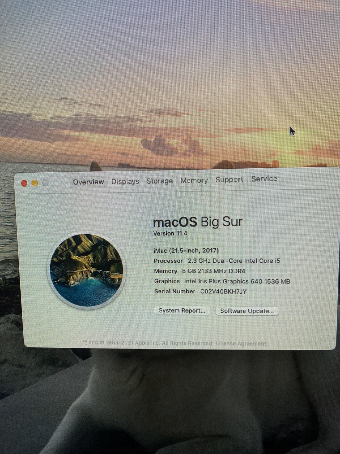 2017 21.5 iMac