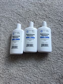 Ketoconazole Shampoo 2% Rx Strength Lot of 3 Bottles 4 oz Each Scalp Care