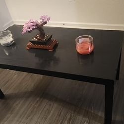 Black IKEA LACK Coffee Table