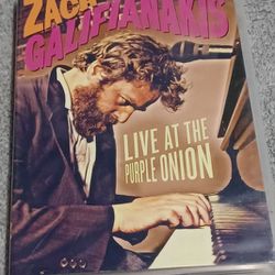 Zach Galifianakis DVD Comedy Live At The Purple Onion Movie Star 