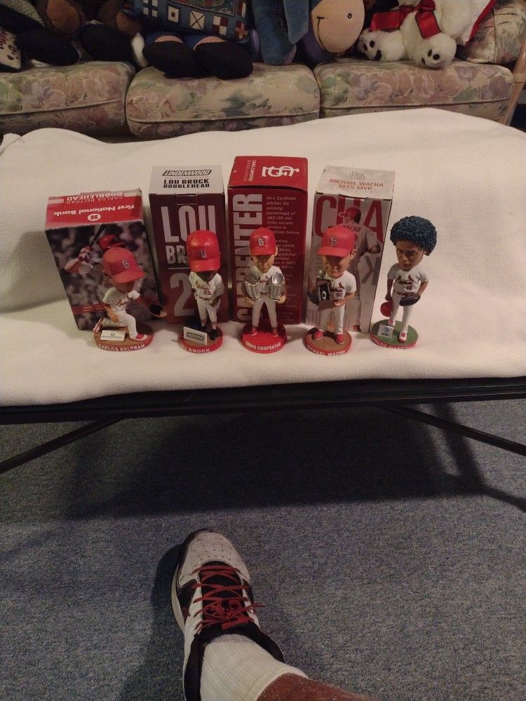 Stl Cardinal All Star Bobbleheads