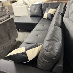 Top Quality Leather Sectionals Only @ FURNITURE LOVE ❤️ Same Day Delivery Service 🚚 
