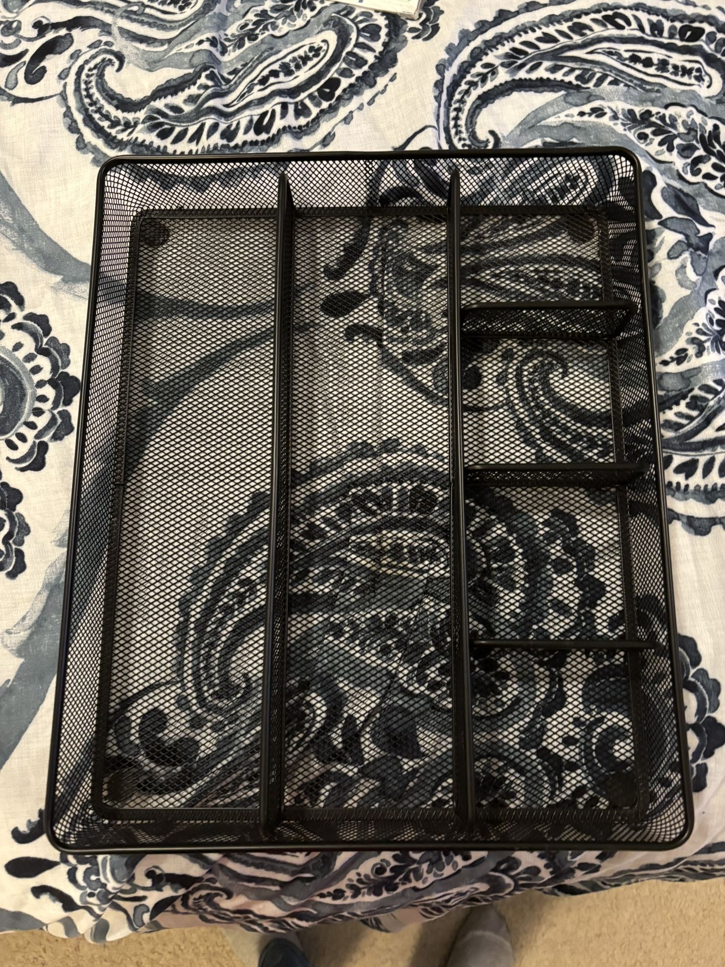 Black Drawer Organizer