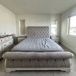 Ashley Realyn Collection King Bed Like New!!!