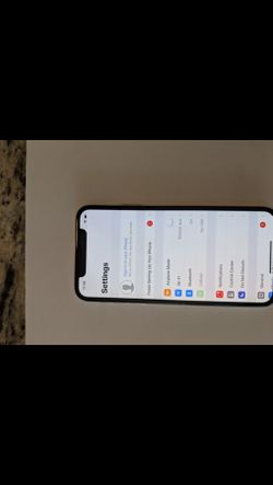 iPhone x 256gb