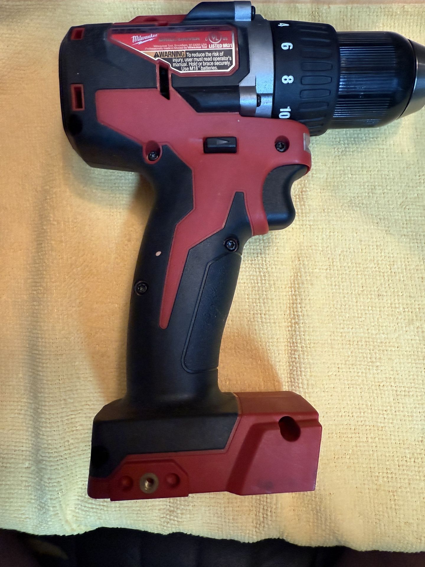 Milwaukee M18 Drill (tool only)