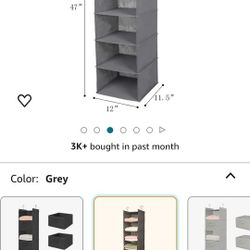 Hanging Closet Organization