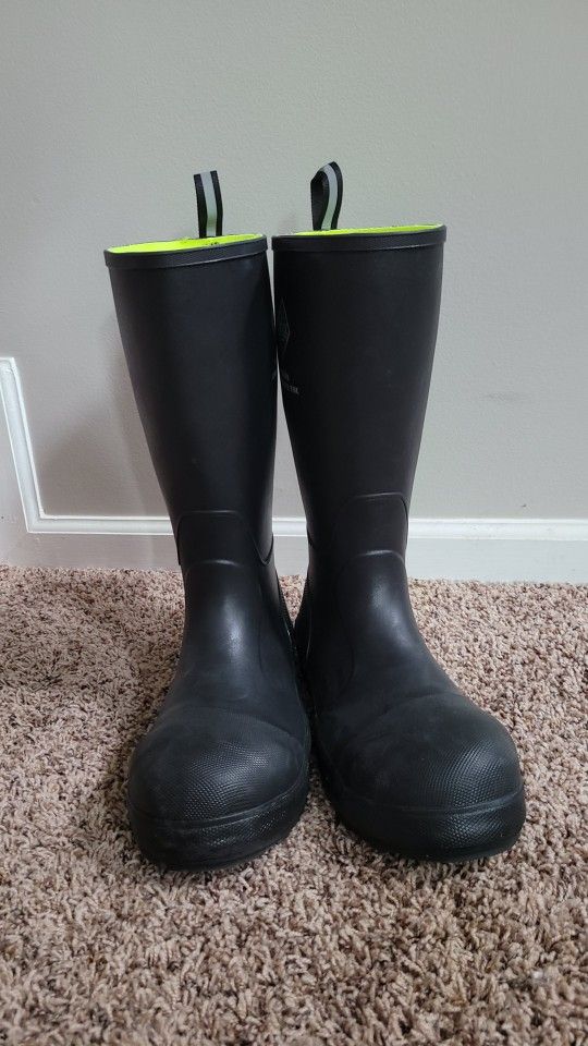 muck boots mudder composite hard for size 13 Hunting Fishing Work rubber