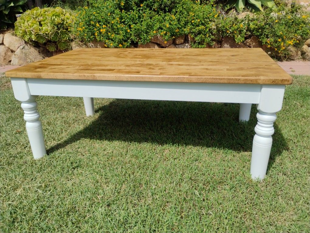 Handmade Coffee Table Solid Wood Table