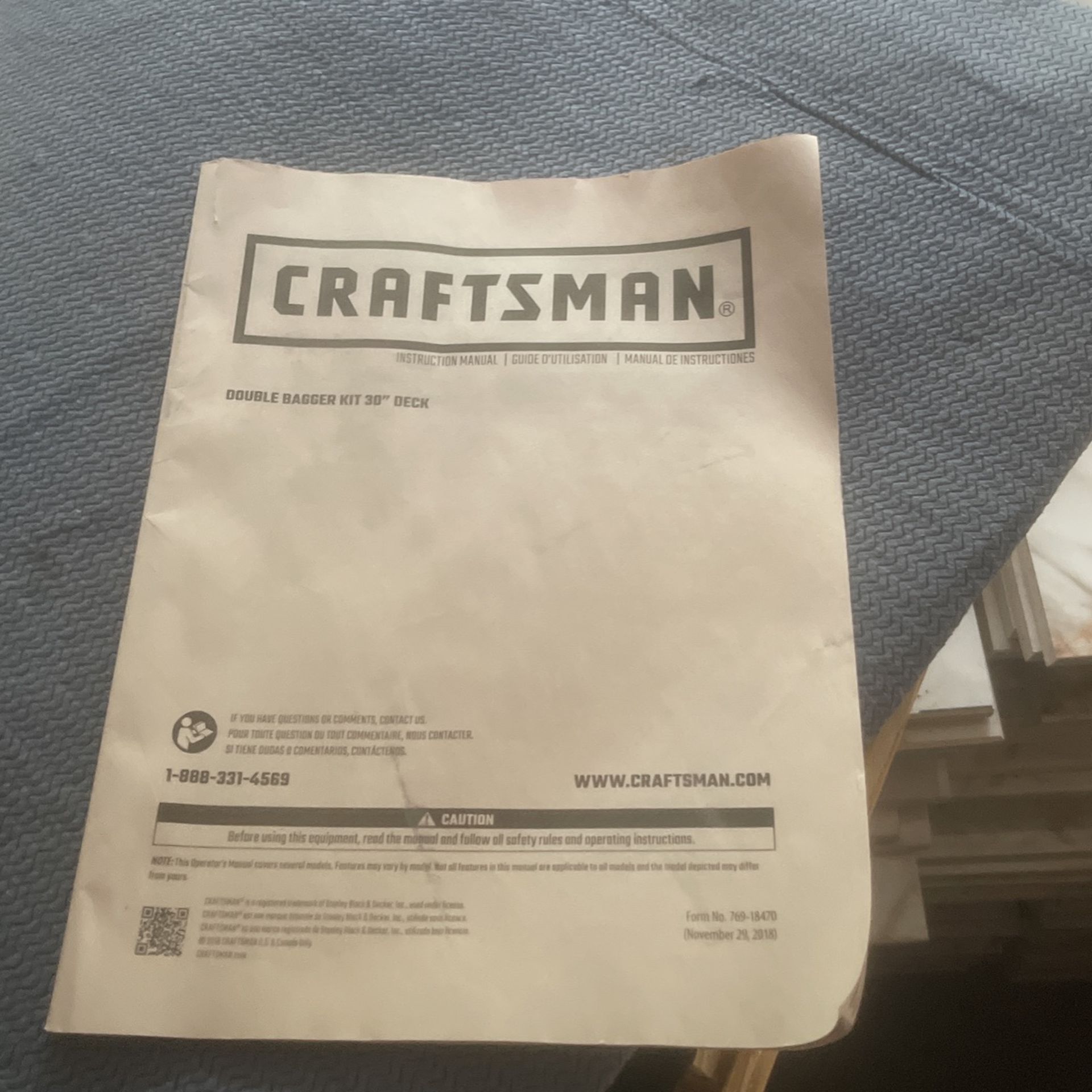 Craftsman Bagger