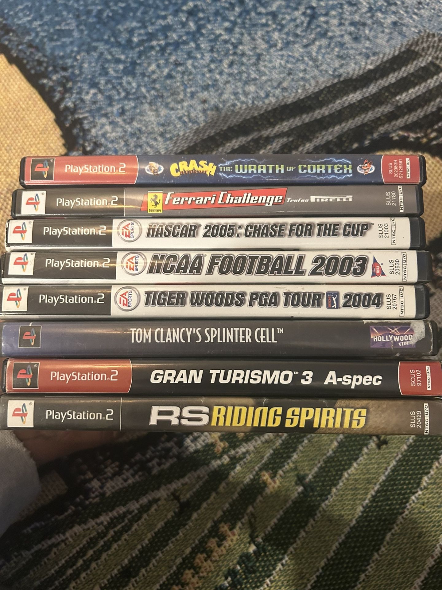 8 ps2 games bundle