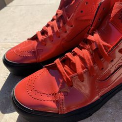 Bowie high top vans shop