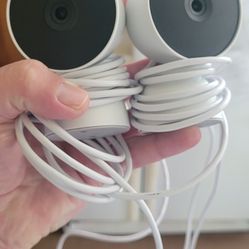 2 Google Nest Cameras 