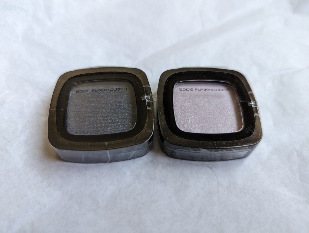 Eddie Funkhouser Cosmetics hyperreal eye color LAVENDER SKY and ALL NIGHTER (Lot of 2) NEW