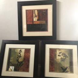 Three Abstract Type Print
