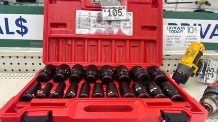 Milwaukee 49-66-7012 Deep Impact Socket Set