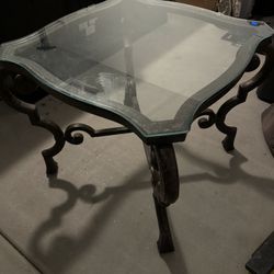 Glass Table / Side End Table