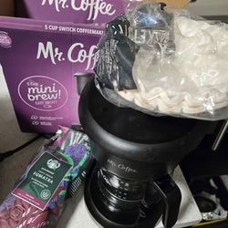 Mr. Coffee 5-Cup Mini Brew Switch Coffee Maker