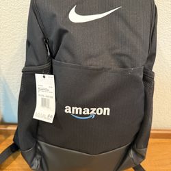 Nike x Amazon Black Backpack *Brand new*