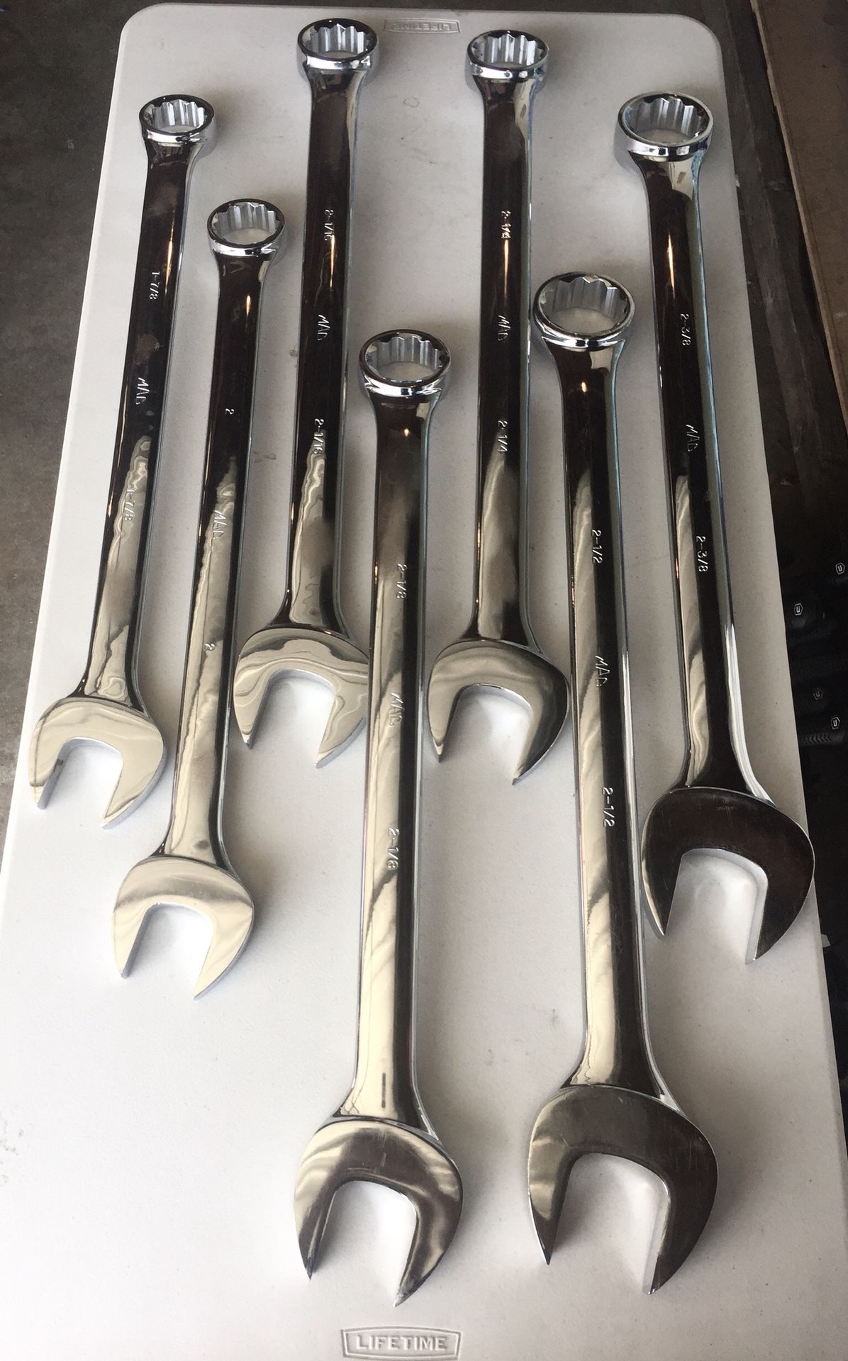 MAC TOOLS Extra Long Combination Wrench Set(XXL)