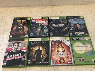 Xbox games. Willing to sell all together or individually.