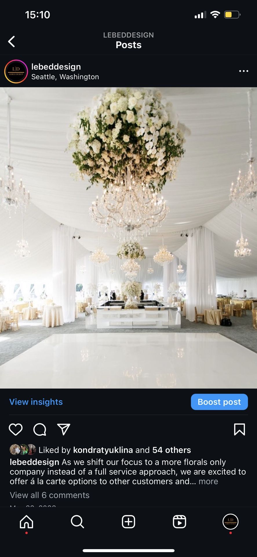 Glossy White 20x20 Dance Floor