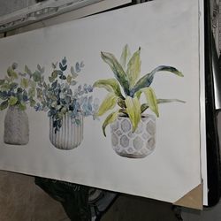 Hanging Canvas Picture Artwork 24in X 36 In