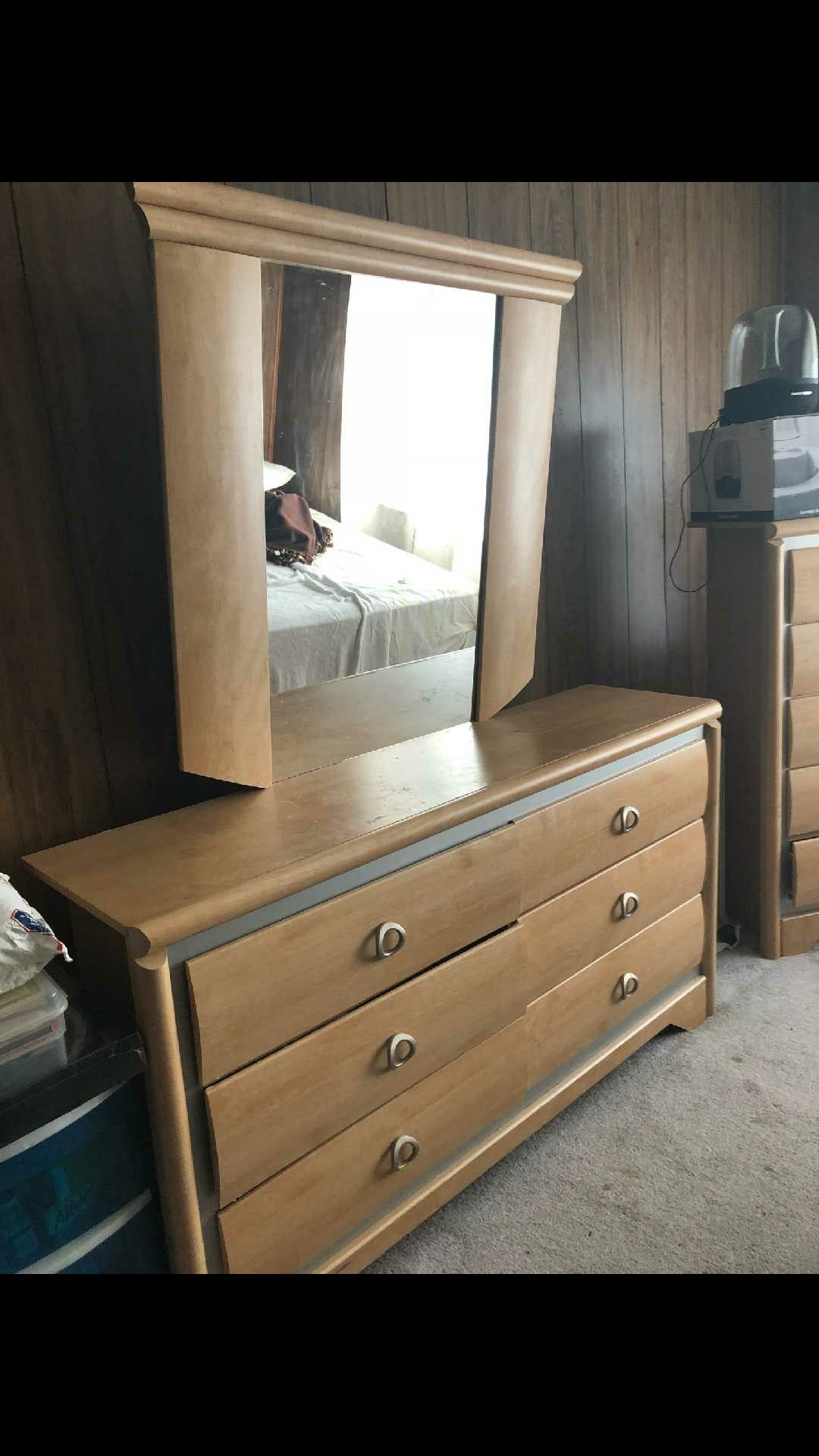 6peice dresser with mirror