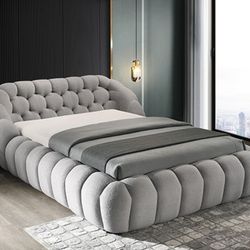 Modern king bed