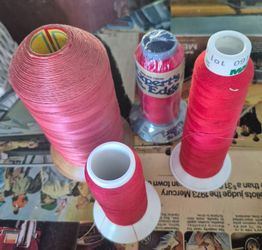 Red Ackermann isacord embroidery thread ( from panorama city)