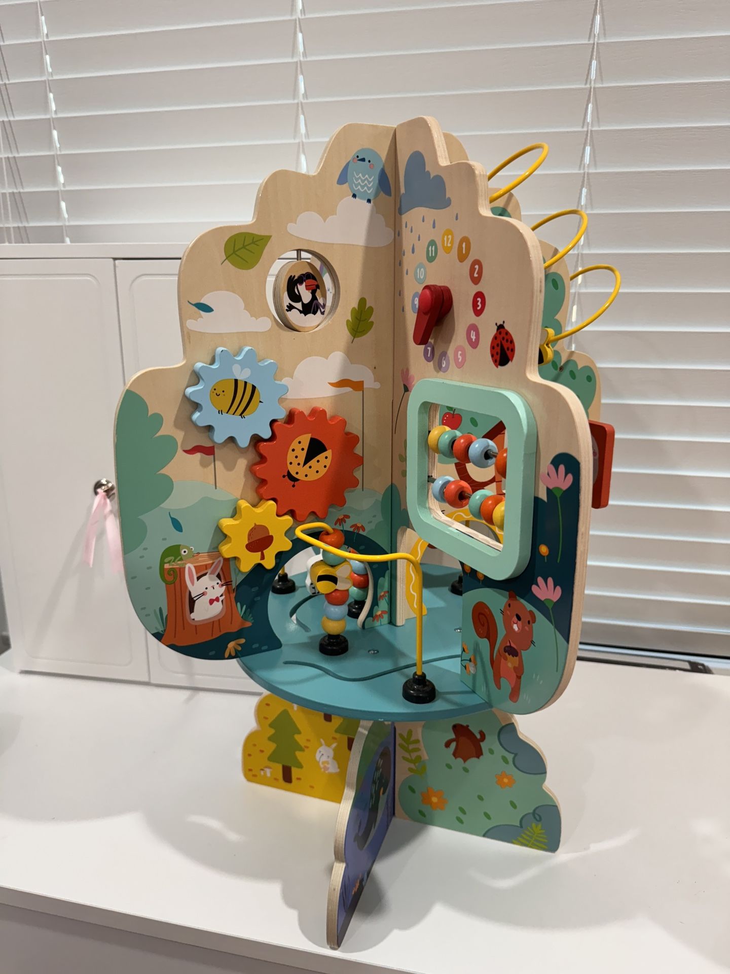 Wooden Activity Tree Center