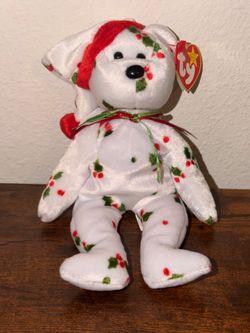 1998 Holiday Teddy Beanie Baby MWMT