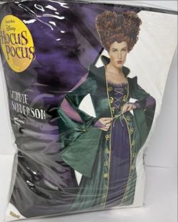 Spirit Halloween Disney Hocus Pocus  Winnie Sanderson Halloween  Witch Costume Adult Medium
